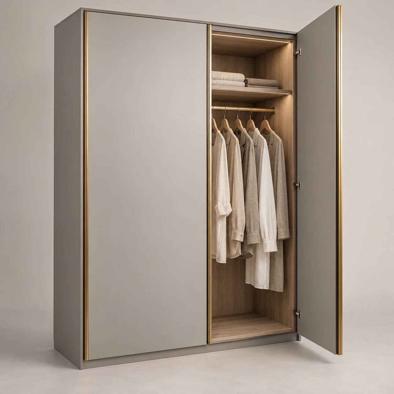 Double Door Wardrobe