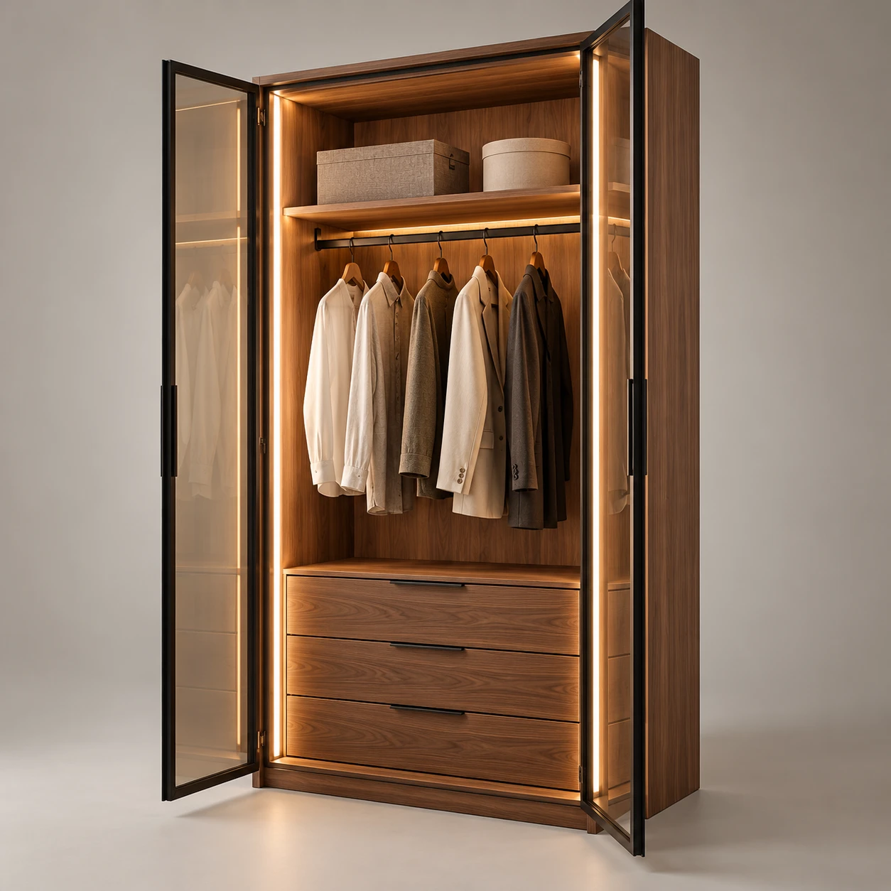 Wardrobe with Drawers